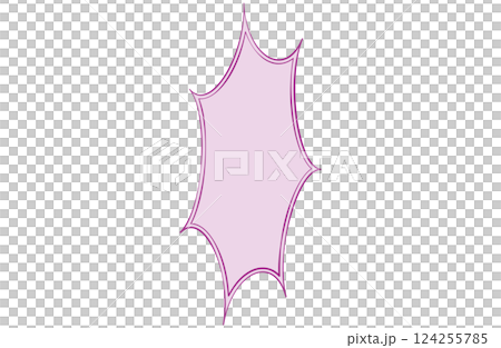 jagged speech bubble jagged speech bubble 124255785