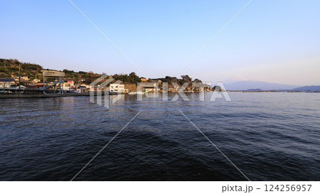 駿河湾から見た富士山 駿河湾から見た富士山 124256957