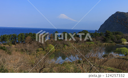 駿河湾から見た富士山 124257332