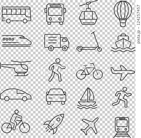 運輸線圖示集 124257457