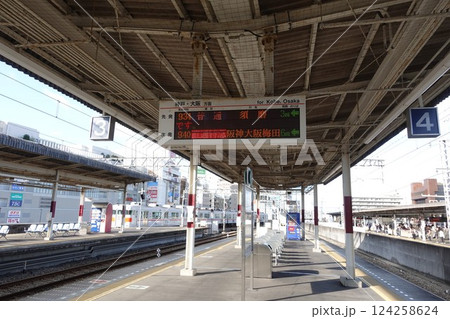 明石駅 プラットホーム 明石駅 プラットホーム 124258624