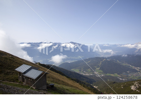 Nordlinger hut on Karwendel Hohenweg, Austria 124258678