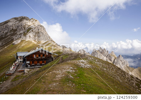 Nordlinger hut on Karwendel Hohenweg, Austria 124259300