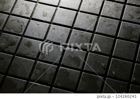 浴室床タイル 124260243