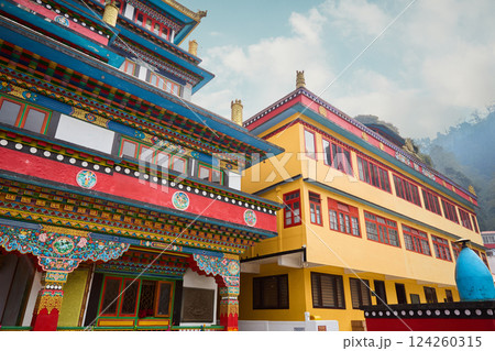 Dali monastery in Darjeeling city, India Dali monastery in Darjeeling city, India 124260315