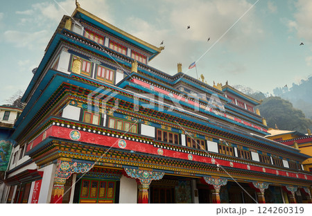 Dali monastery in Darjeeling city, India Dali monastery in Darjeeling city, India 124260319