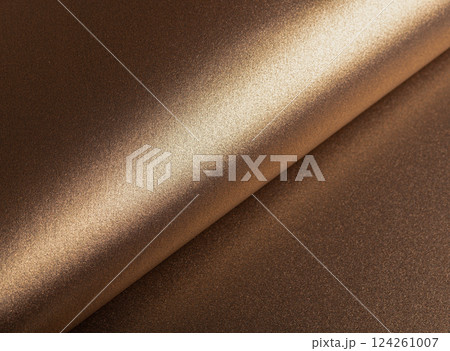 Elegant paper background with a glossy, pearlescent texture and a shimmering gradient effect. Warm 124261007