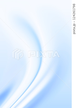 青色系背景素材、ファンタジー、グラデーション、背景ぼかし, 水色, 青背景, ブルー,抽象イメージ、 124261798