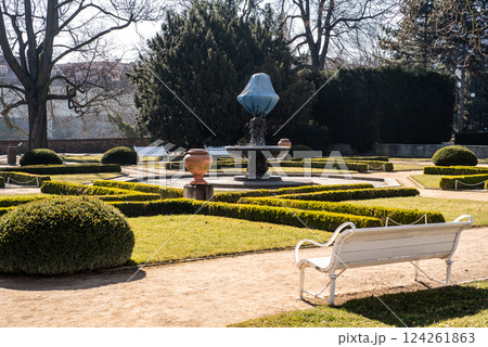 Royal Garden of the Prague Castle, Kralovska Zahrada, an Italian Renaissance garden situated in Prague, Czech Republic Royal Garden of the Prague Castle, Kralovska Zahrada, an Italian Renaissance garden situated in Prague, Czech Republic 124261863