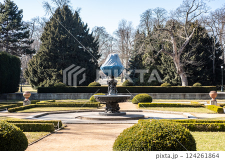 Royal Garden of the Prague Castle, Kralovska Zahrada, an Italian Renaissance garden situated in Prague, Czech Republic 124261864