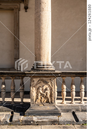 Summer Palace of Queen Anne in the Royal Garden of the Prague Castle in Prague, Czech Republic 124261880