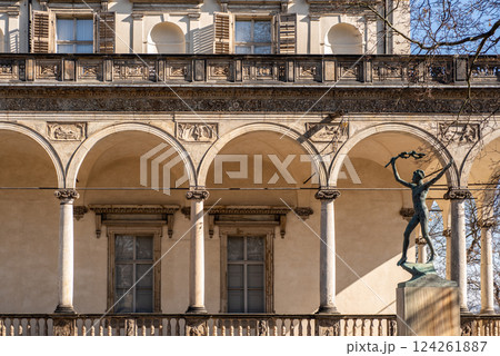 Summer Palace of Queen Anne in the Royal Garden of the Prague Castle in Prague, Czech Republic 124261887