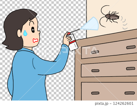 Lifestyle - Pest control, insecticide sprays, insecticides, cockroaches, nuisance pests 124262601