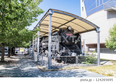 下石井公園・蒸気機関車・展示／岡山県岡山市北区幸町 124265695