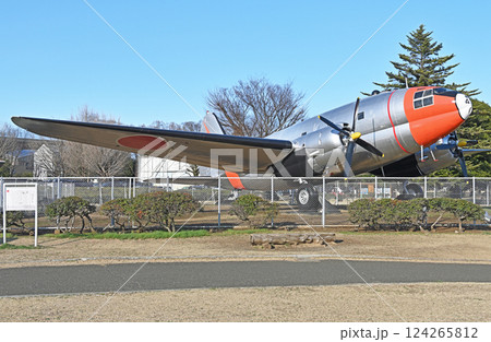 所沢航空記念公園　C-46A輸送機 124265812