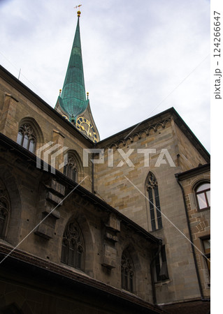 ヨーロッパのスイスで大自然の景色と街並み ヨーロッパのスイスで大自然の景色と街並み 124266647