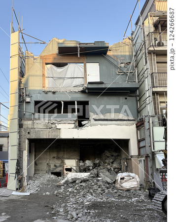 解体現場 demolition of abandoned buildings 解体現場 demolition of abandoned buildings 124266687