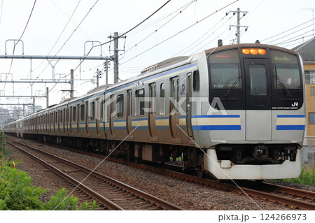 ［JO］横須賀線-総武快速線E217系電車（内房線直通列車） 124266973