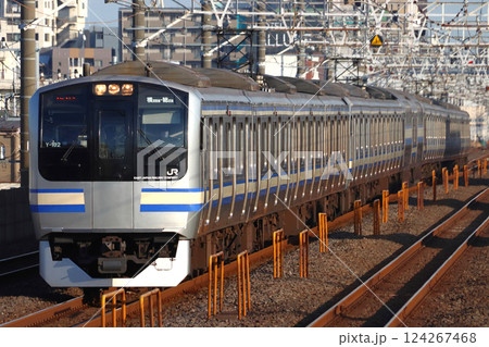 ［JO］横須賀線-総武快速線E217系電車（久里浜⇔千葉） 124267468