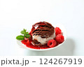 Ice cream dessert 124267919