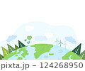地球のイメージイラスト 124268950