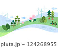 地球の背景 124268955