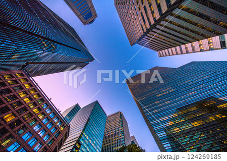 日本の東京都市景観 大手町のビジネス街などを望む=21日 日本の東京都市景観 大手町のビジネス街などを望む=21日 124269185
