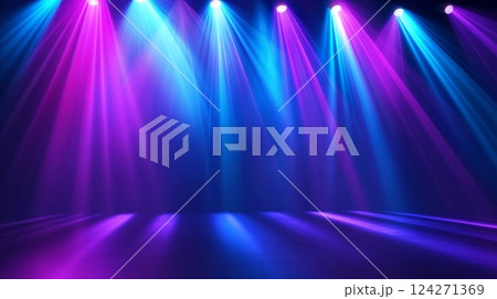 blue-violet gradients music concert poster background 124271369