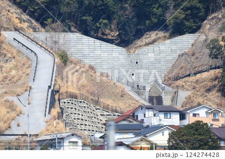 砂防ダム（広島市安佐南区） 124274428