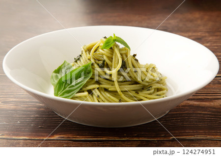 スパゲッティージェノベーゼソース スパゲッティージェノベーゼソース 124274951