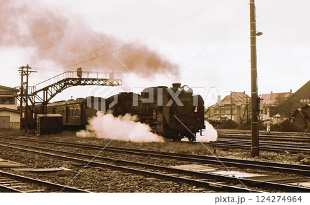 昭和44年 D51牽引客車列車 北海道 函館本線 俱知安駅 記録写真 古い写真 記録写真 昭和44年 D51牽引客車列車 北海道 函館本線 俱知安駅 記録写真 古い写真 記録写真 124274964