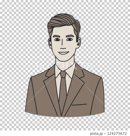 穿著西裝的男人 124275672