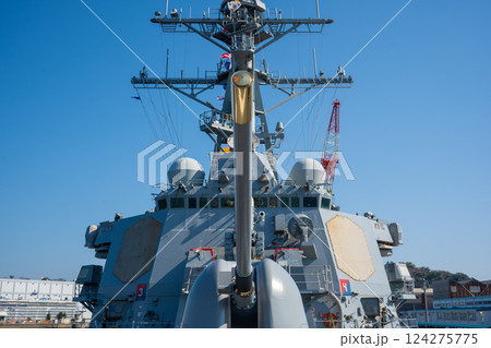 アメリカ海軍イージス艦　ベンフォールド　艦橋 124275775