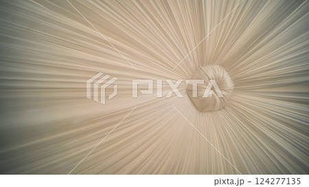 White canopy ceiling radiating from a central point, creating a beautiful pattern for wedding event White canopy ceiling radiating from a central point, creating a beautiful pattern for wedding event 124277135