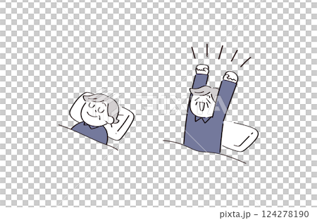 睡眠相關插圖 睡眠相關插圖 124278190