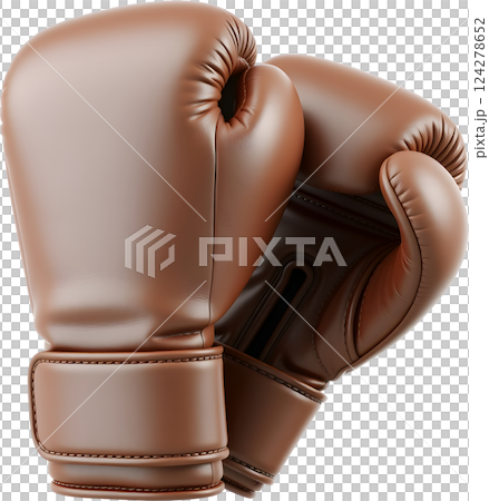 茶色のボクシンググローブ 124278652