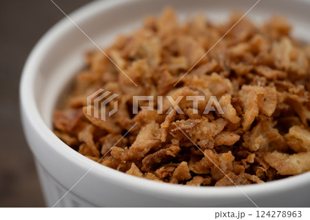 フライドオニオンのクローズアップ 124278963