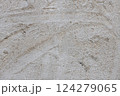 Texture of casually smoothed concrete plaster 124279065