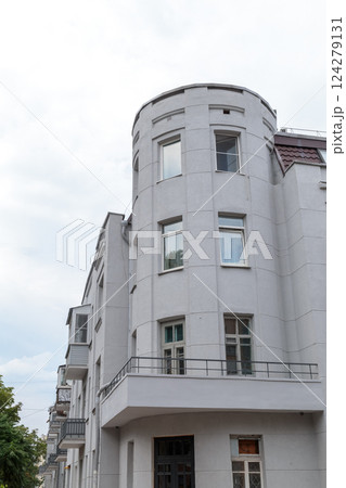 An old restored building in the city center in An old restored building in the city center in 124279131