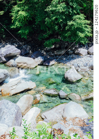 ＜長野＞阿寺渓谷の美しい絶景 124279620