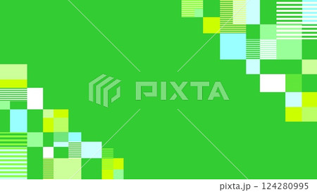 幾何学模様 フレーム 四角形 ボーダー 幾何学模様 フレーム 四角形 ボーダー 124280995