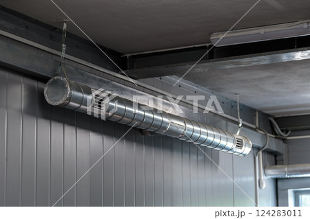 Air heating system for industrial premises, new 124283011