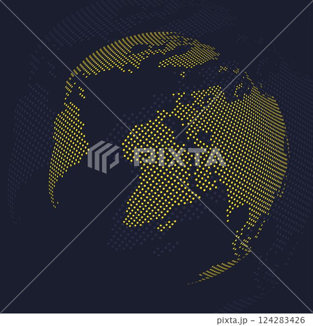 World map yellow wallpaper 124283426