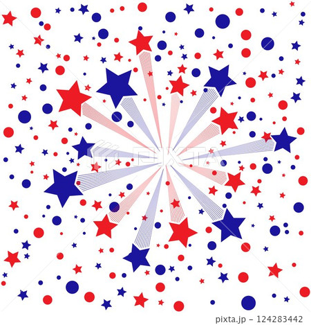 Stars fireworks background Stars fireworks background 124283442