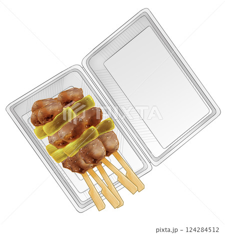 焼き鳥　ねぎま　フードパック入り 124284512
