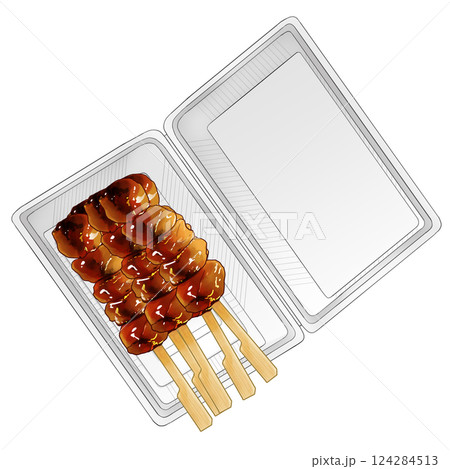 焼き鳥　もも　フードパック入り 124284513