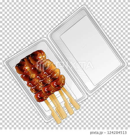焼き鳥　もも　フードパック入り 124284513