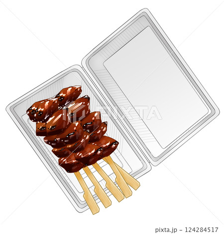 焼き鳥　レバー　フードパック入り 124284517