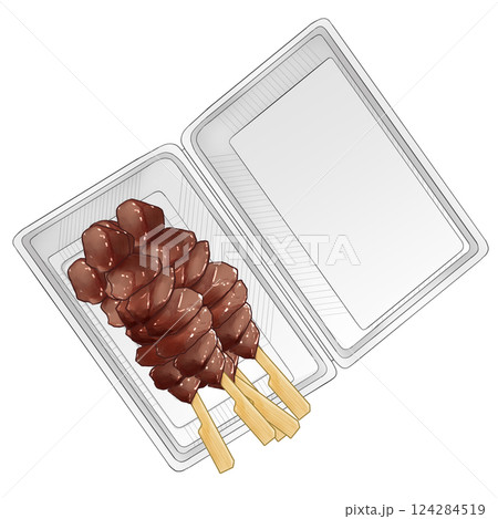 焼き鳥　砂肝　フードパック入り 124284519