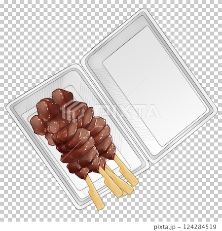 焼き鳥　砂肝　フードパック入り 124284519